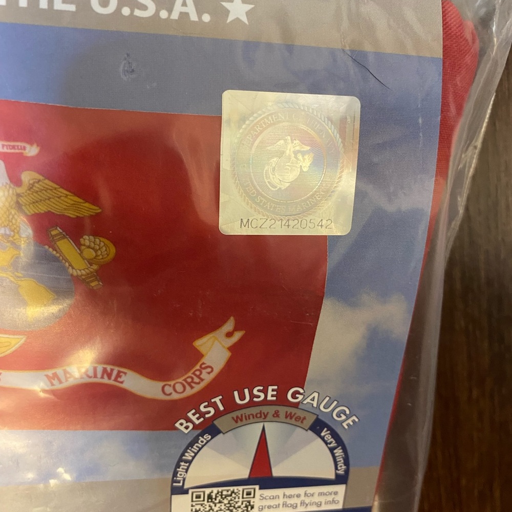 🇺🇸3’X5’ Grommet Nylon U.S. Marine Corps Flag - Picture 7 of 9